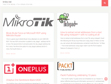 Tablet Screenshot of kniko.net